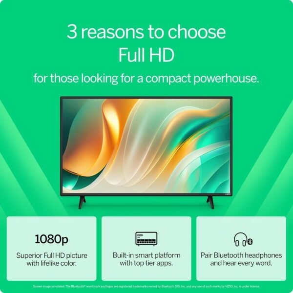 VIZIO 40-inch Full HD 1080p Smart TV - Image 2